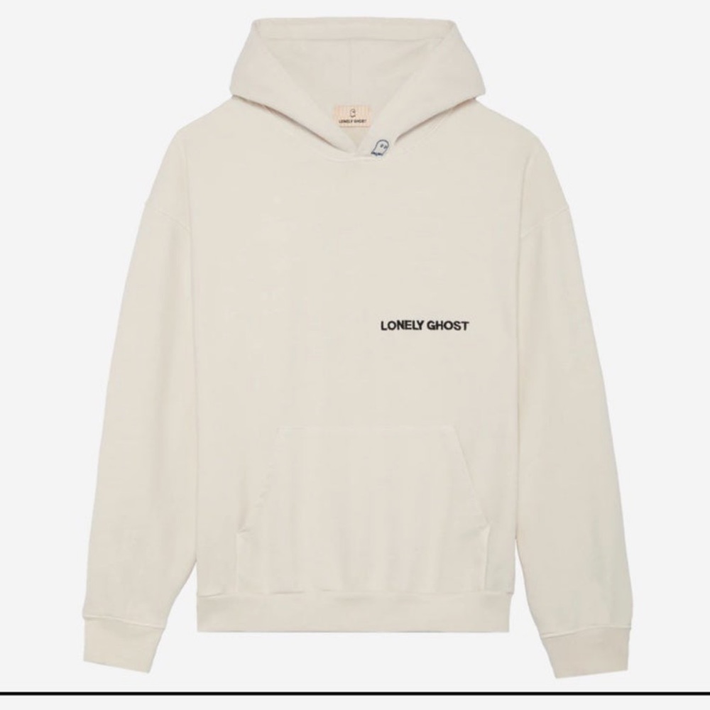 LONELY GHOST HOODIE BONE READ ALL INFO